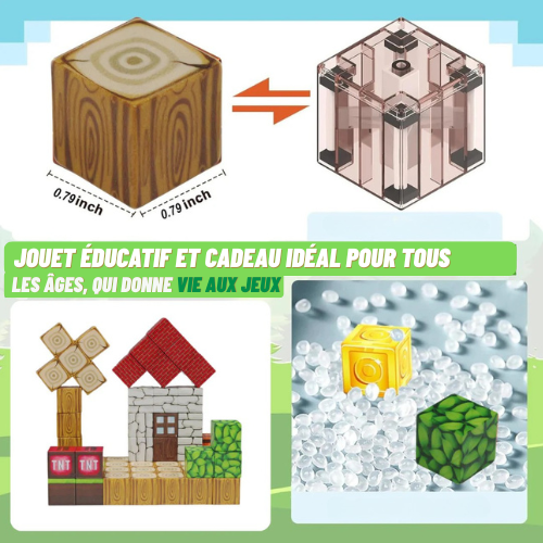 Les blocs aimantés qui éveillent curiosité et confiance 🧲