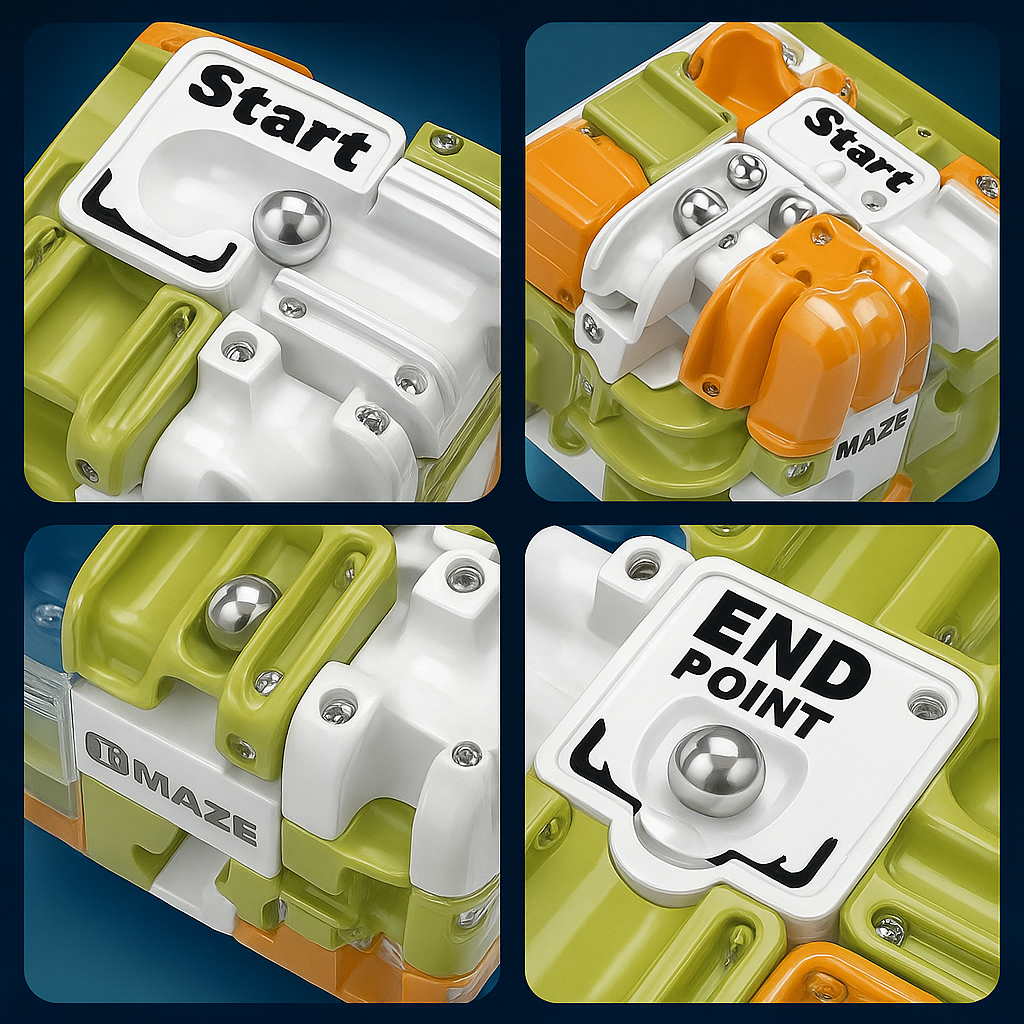 Le cube labyrinthe 3D  - qui transforme la logique en plaisir™ 🟧