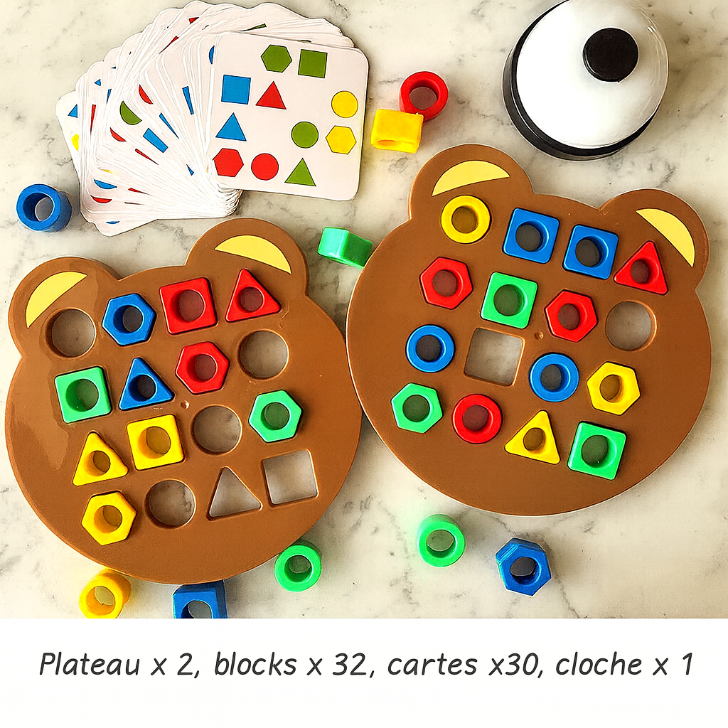 Puzzle Bear – Le Puzzle qui éveille la logique et la confiance de votre enfant ✨