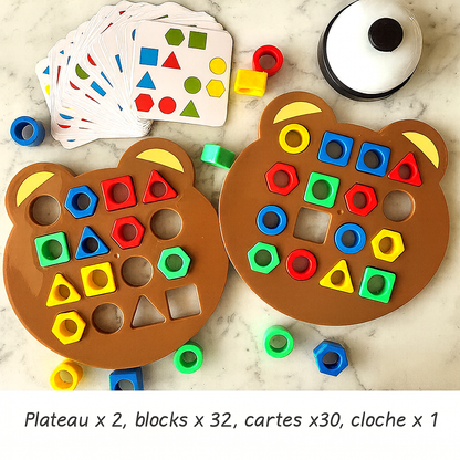 Puzzle Bear – Le Puzzle qui éveille la logique et la confiance de votre enfant ✨