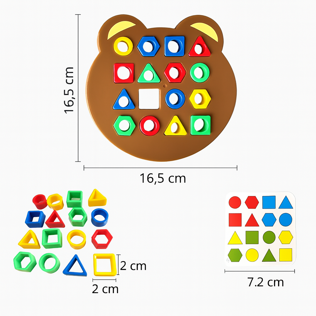 Puzzle Bear – Le Puzzle qui éveille la logique et la confiance de votre enfant ✨