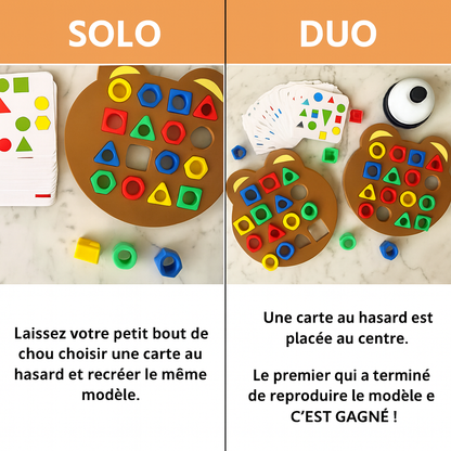 Puzzle Bear – Le Puzzle qui éveille la logique et la confiance de votre enfant ✨