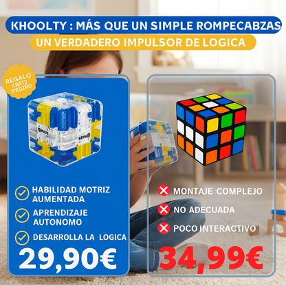 El cubo laberinto 3D – que convierte la lógica en diversión™ 🟦