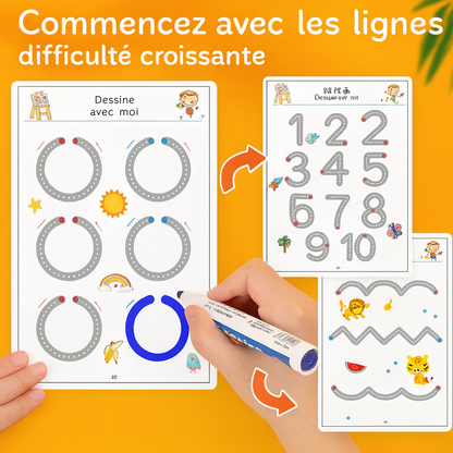 Mon Cahier d’Éveil Khoolty — 64 Pages Pour Apprendre Et S’Épanouir™⭐️