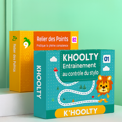 Mon Cahier d’Éveil Khoolty — 64 Pages Pour Apprendre Et S’Épanouir™⭐️