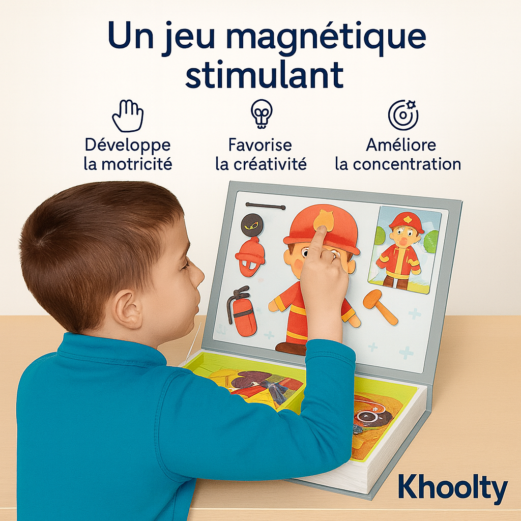 Puzzle 3D Magnétique - Un univers à construire ⭐️