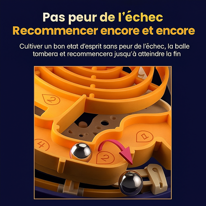 Boule labyrinthe 3D KHOOLTY – Le défi qui booste la logique™