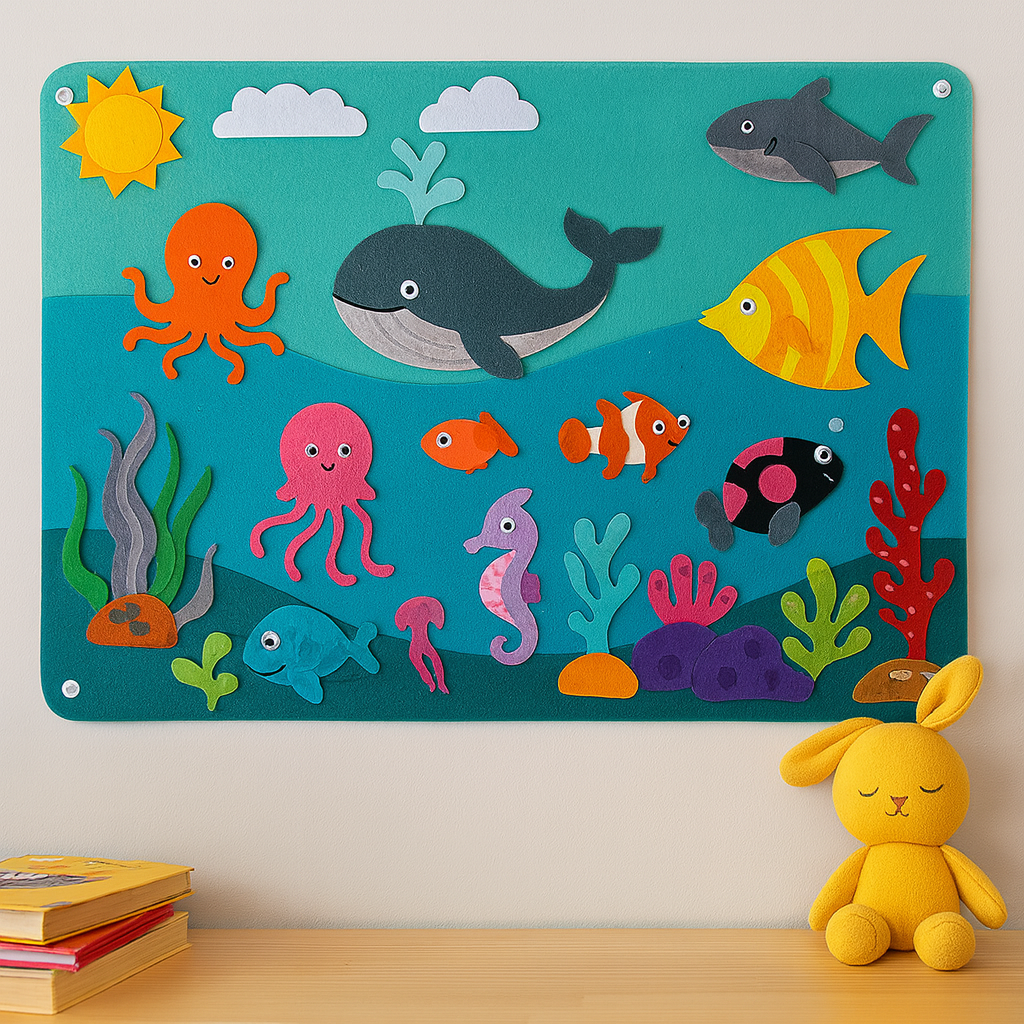 Tableau Mural À Scratch – Crée Un Univers Ludique Et Coloré ✨