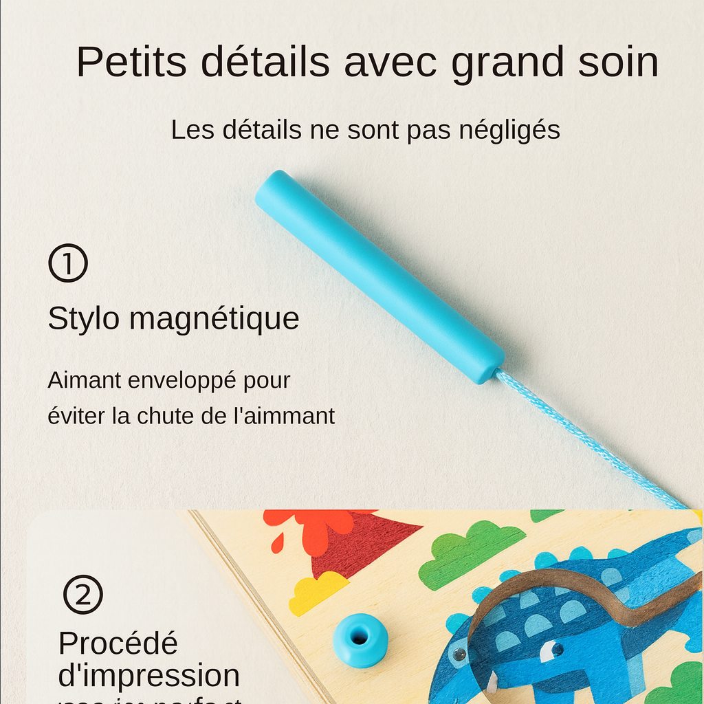 Un labyrinthe magique pour stimuler l’esprit et les petites mains 🧩