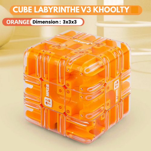 Le Cube Labyrinthe V3 - Un cube, mille chemins vers la réussite 🟨🟩🟧