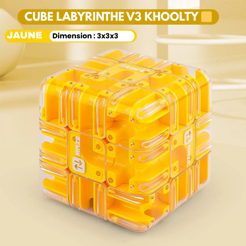Le Cube Labyrinthe V3 - Un cube, mille chemins vers la réussite 🟨🟩🟧