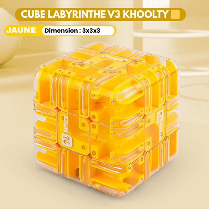 Le Cube Labyrinthe V3 - Un cube, mille chemins vers la réussite 🟨🟩🟧