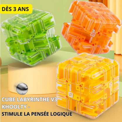 Le Cube Labyrinthe V3 - Un cube, mille chemins vers la réussite 🟨🟩🟧