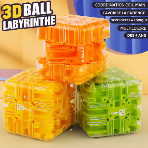 Le Cube Labyrinthe V3 - Un cube, mille chemins vers la réussite 🟨🟩🟧