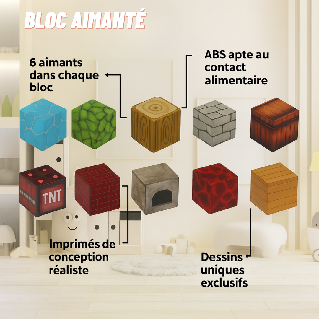 Les blocs aimantés qui éveillent curiosité et confiance 🧲