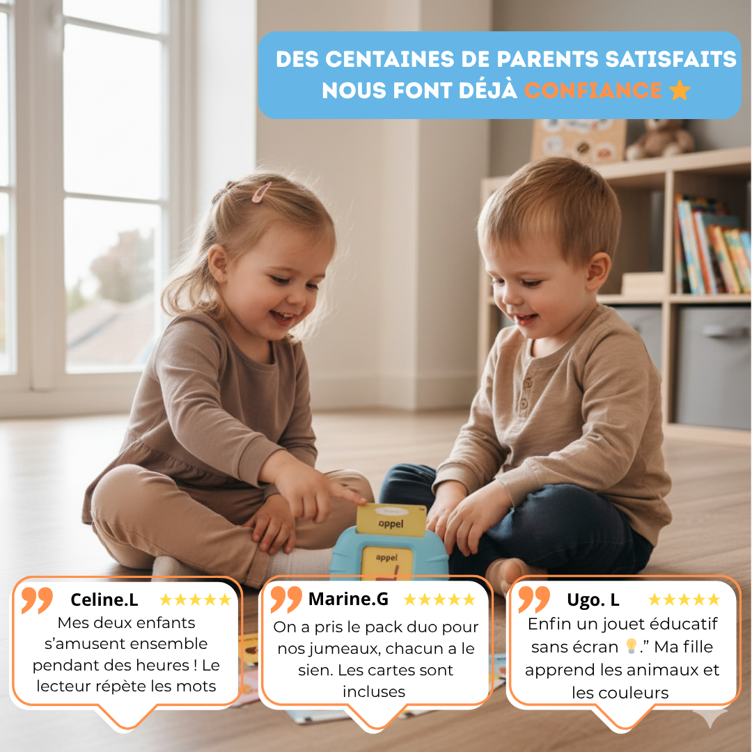 Cartes vocales parlantes pour enfants — KHOOLTY™ 🔊