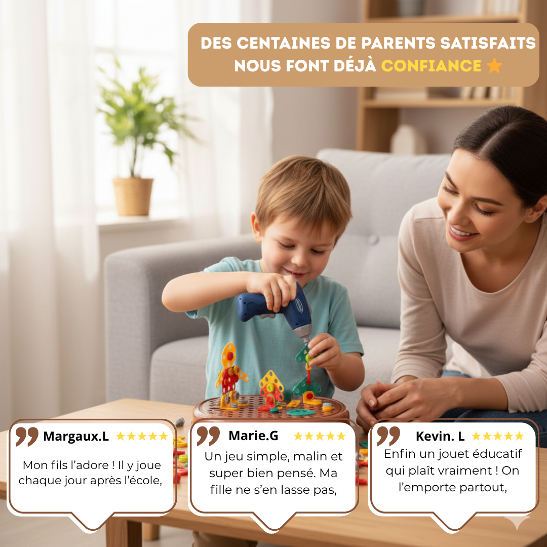 Maître Bricoleur | Boîte à Outils Éducative Khoolty™ 🔨