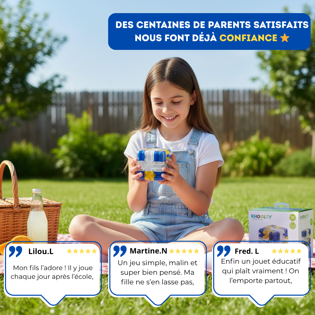 Le cube labyrinthe 3D - qui transforme la logique en plaisir™ 🟦