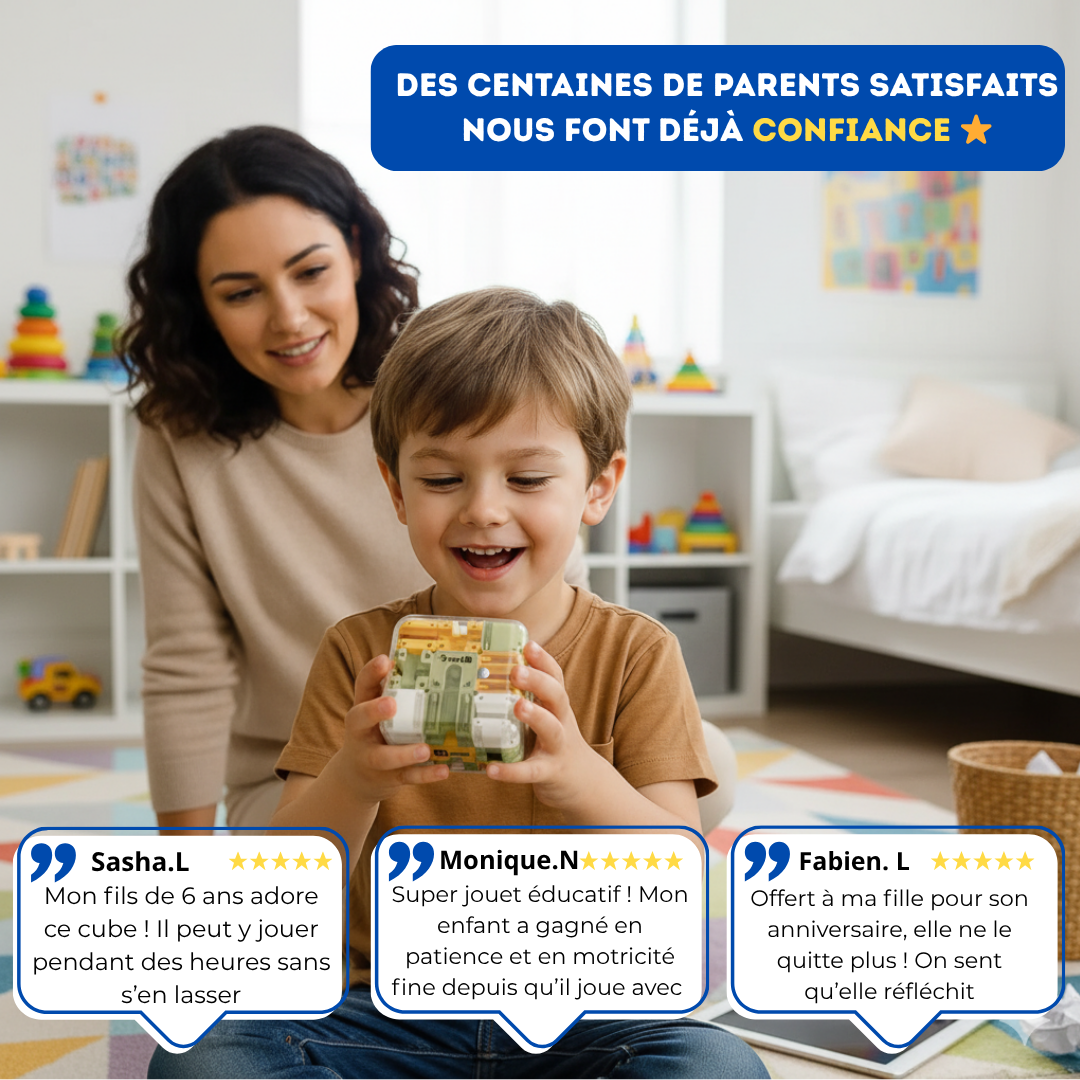 Le cube labyrinthe 3D  - qui transforme la logique en plaisir™ 🟧