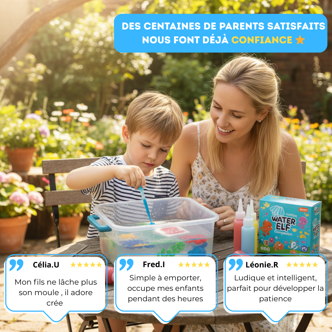 Le kit magique moulé à la main pour émerveiller vos enfants™ 🦀