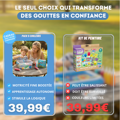 Le kit magique moulé à la main pour émerveiller vos enfants™ 🦀