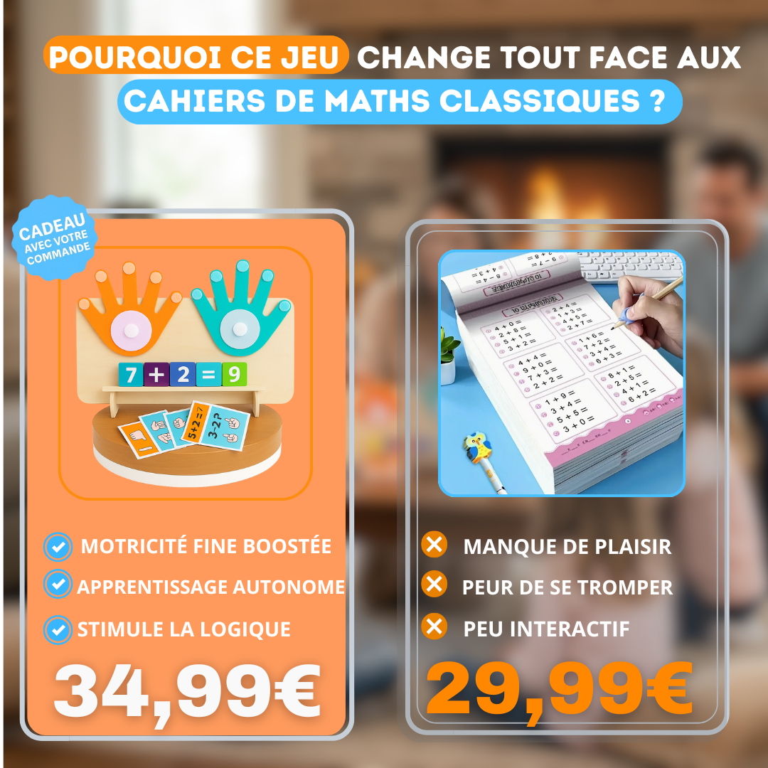 Les mains qui rendent les maths simples et amusantes™ 🔢
