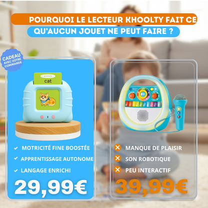 Cartes vocales parlantes pour enfants — KHOOLTY™ 🔊