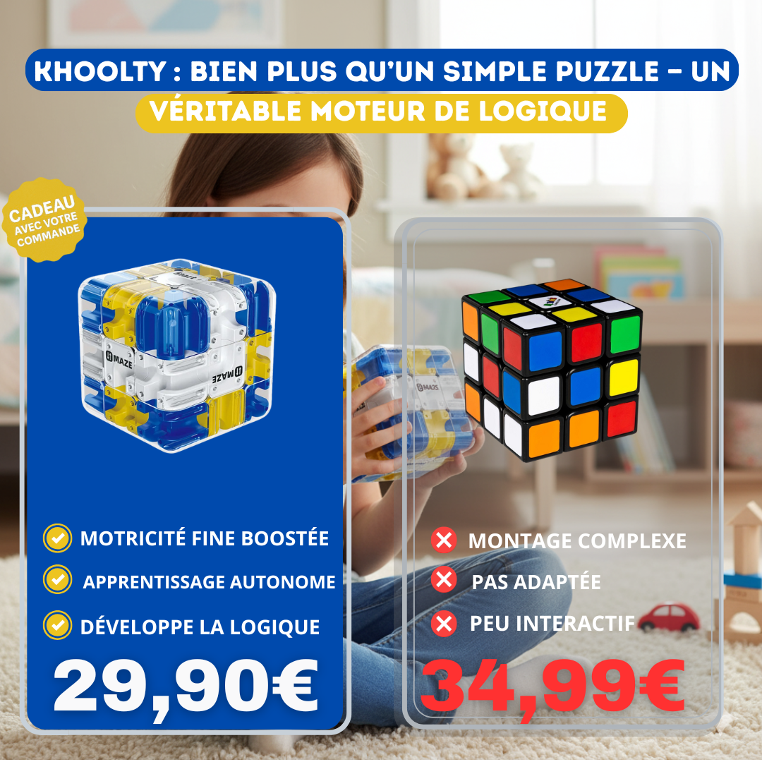 Le cube labyrinthe 3D - qui transforme la logique en plaisir™ 🟦