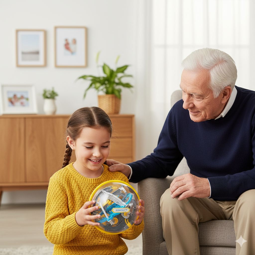Boule labyrinthe 3D KHOOLTY – Le défi qui booste la logique™
