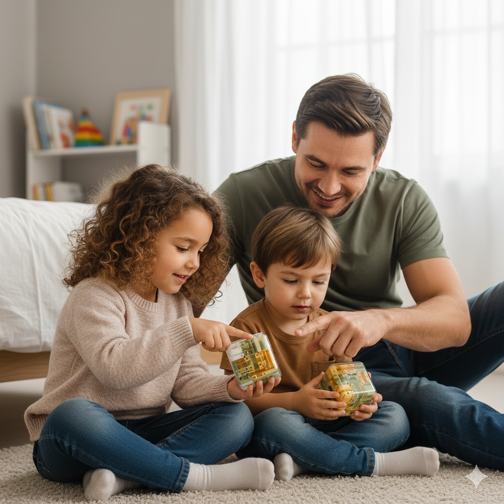 Le cube labyrinthe 3D  - qui transforme la logique en plaisir™ 🟧