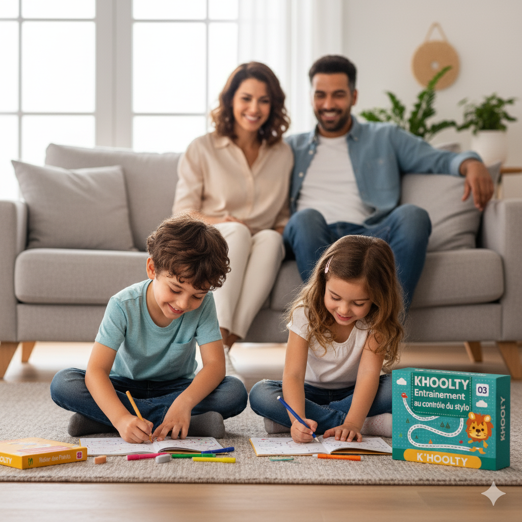 Mon Cahier d’Éveil Khoolty — 64 Pages Pour Apprendre Et S’Épanouir™⭐️