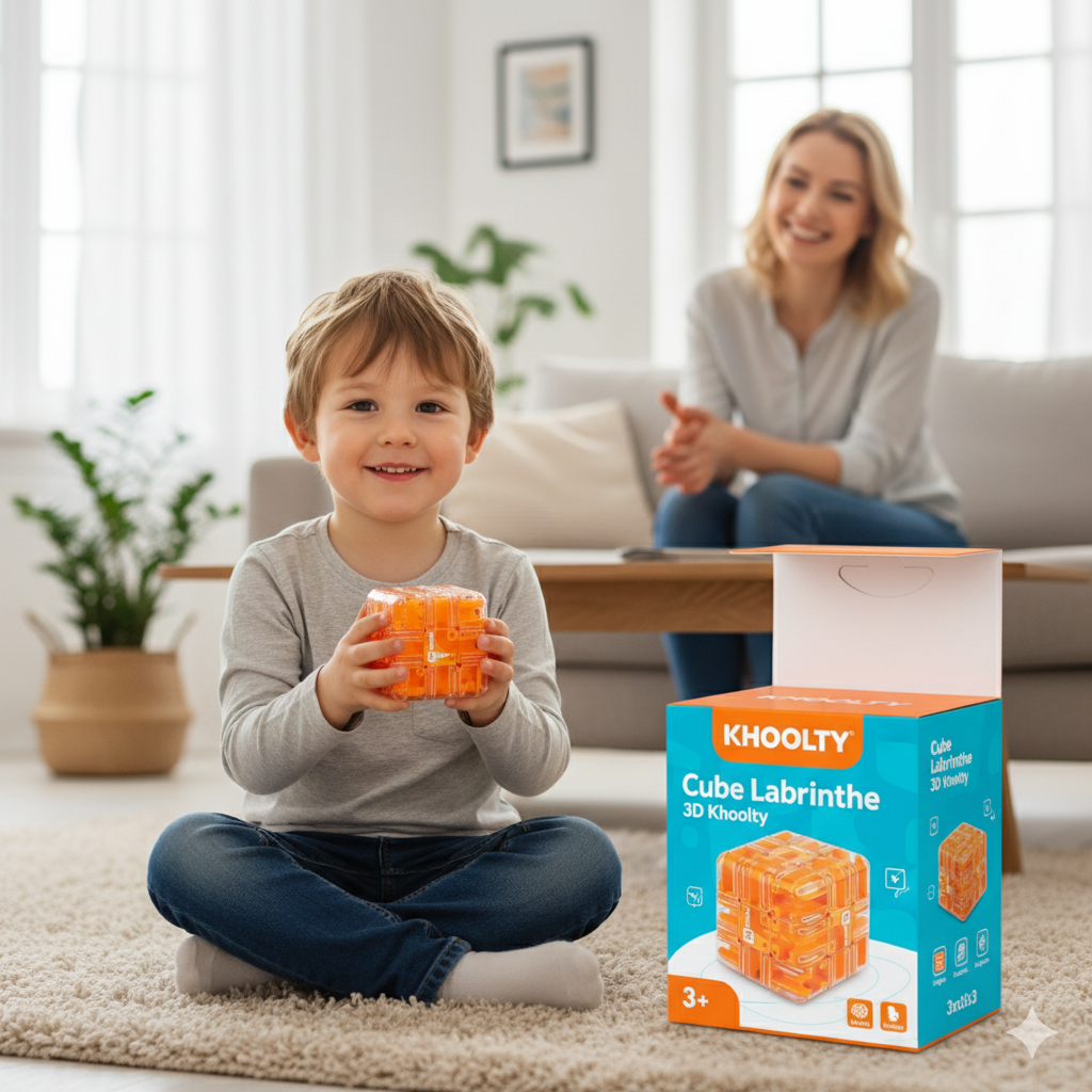 Le Cube Labyrinthe V3 - Un cube, mille chemins vers la réussite 🟨🟩🟧
