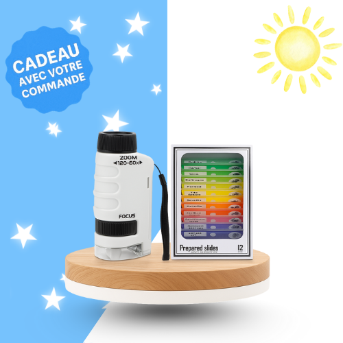Microscope de Poche pour Enfant- Khoolty