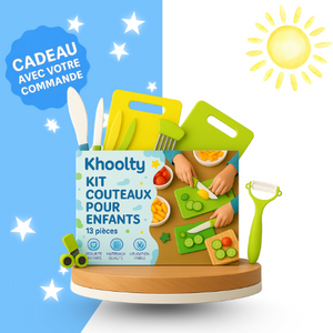 Khoolty™ transforme un simple set de cuisine en un terrain de complicité..✨