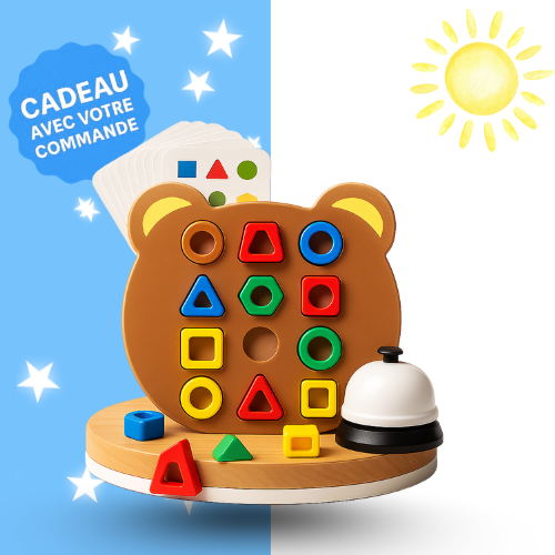 Puzzle Bear – Le Puzzle qui éveille la logique et la confiance de votre enfant ✨