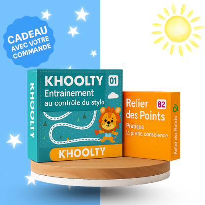 Mon Cahier d’Éveil Khoolty — 64 Pages Pour Apprendre Et S’Épanouir™⭐️