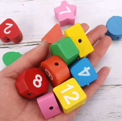 Puzzle horloge pour enfants - Khoolty™