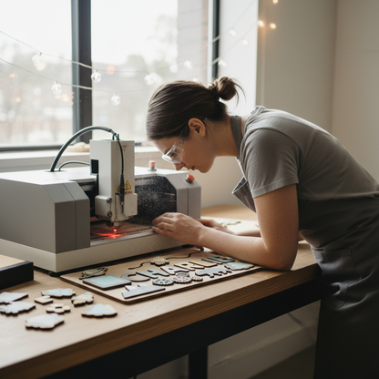 Puzzle en bois personnalisé avec prénom - Un souvenir unique