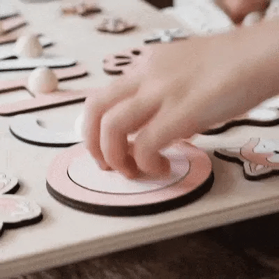 Puzzle en bois personnalisé avec prénom - Un souvenir unique